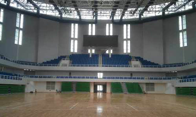 平度体育场看台网架工程